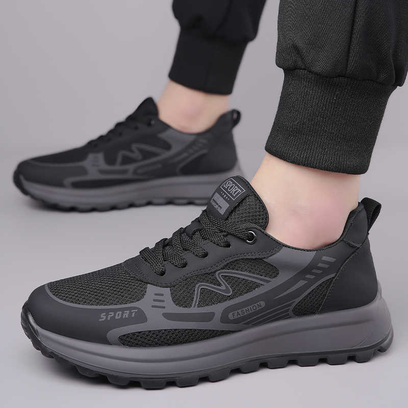 Mens Fashion Trainers - مثقب الدانتيل متابعة الصيف أحذية عالية