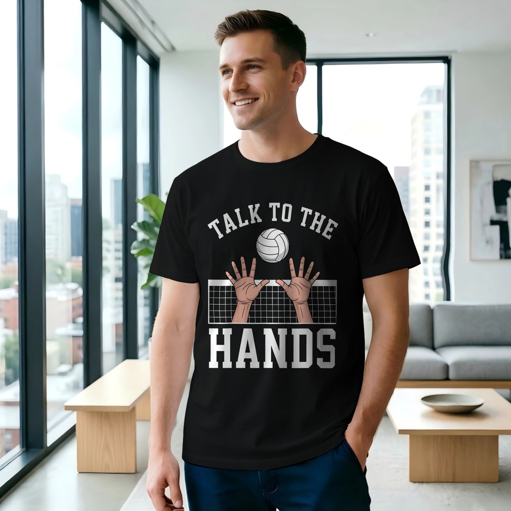 Amazon Men'S Fashion - تي شيرت رجالي بتصميم كرة الطائرة