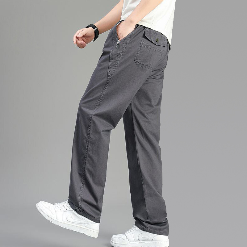 Cargo Jogger Pants - كبيرة الحجم الرجال السراويل البضائع عادية