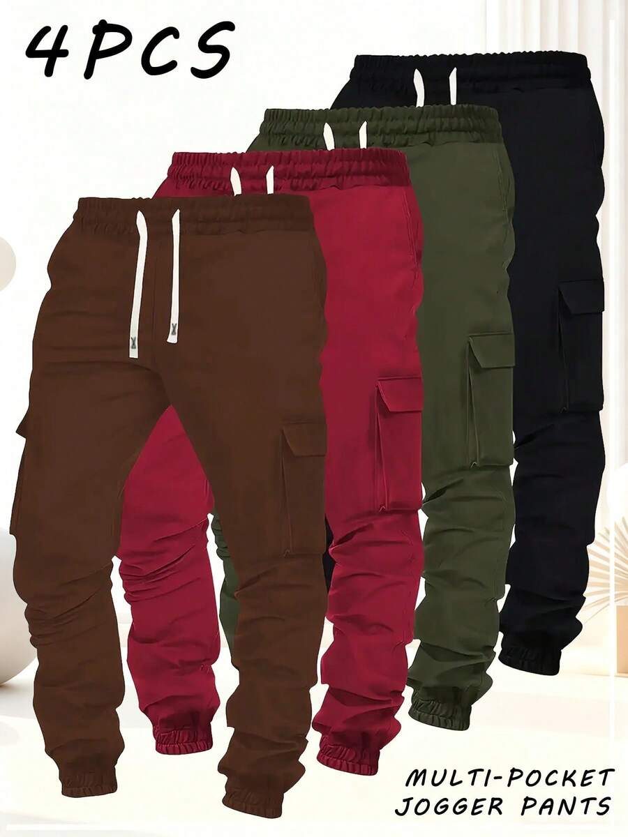 Cargo Jogger Pants - بنطلون رياضي رجالي جديد لعام 2025