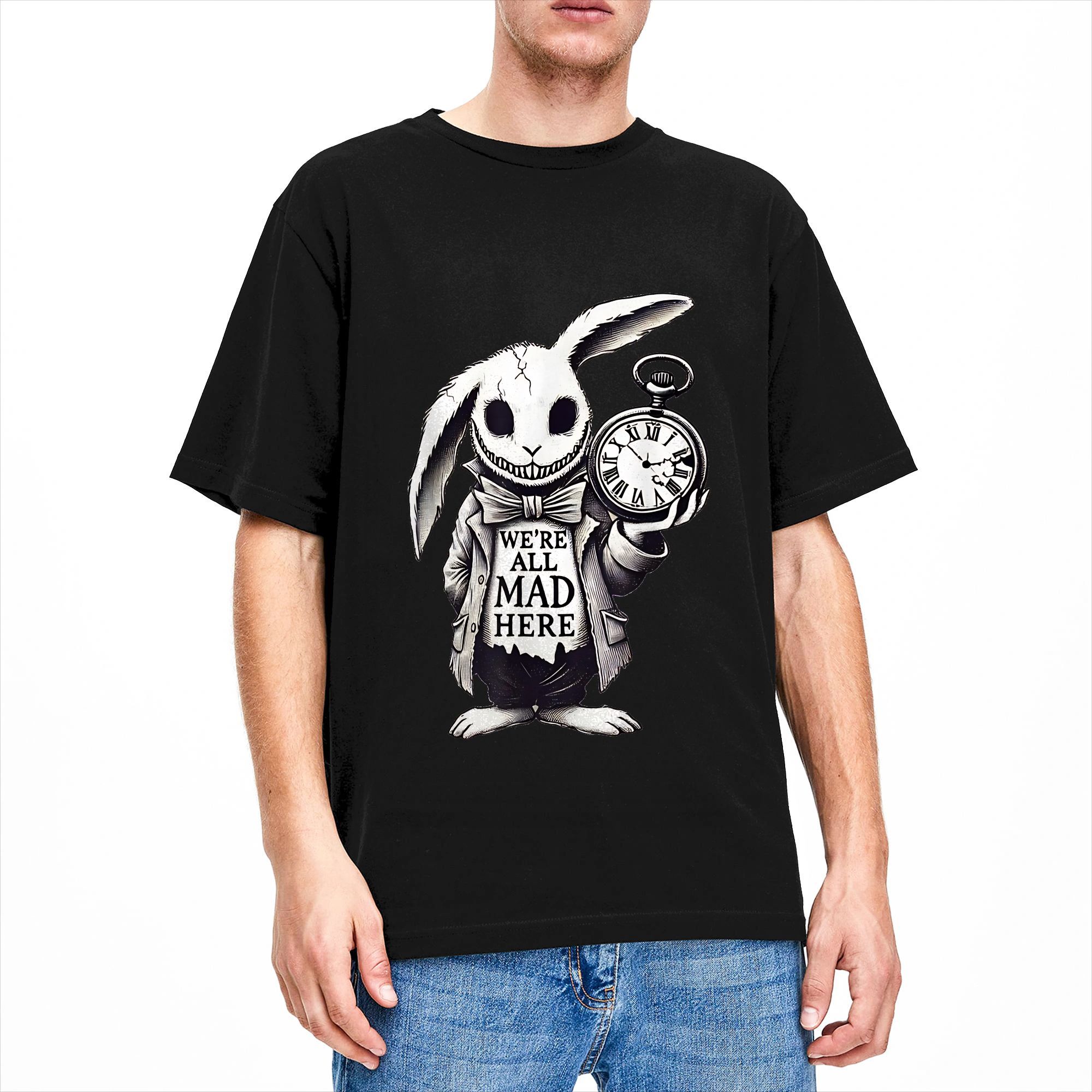 Men'S Fashion Quotes - تي شيرت Quote Fun A-Alice In