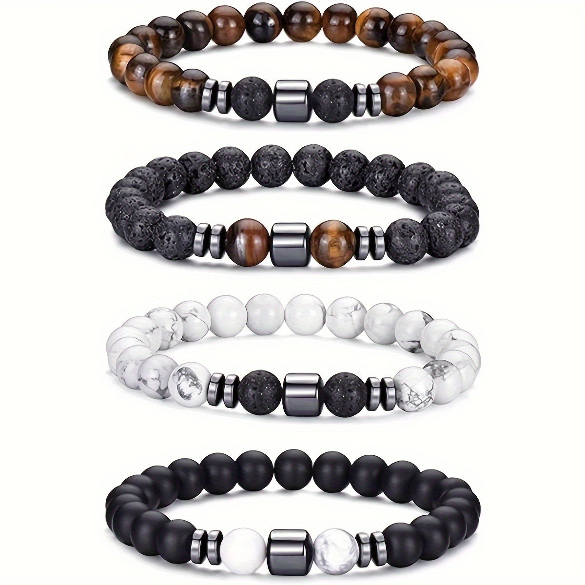 Amazon Men'S Fashion - سوار خرز للرجال من أمازون، مصنوع