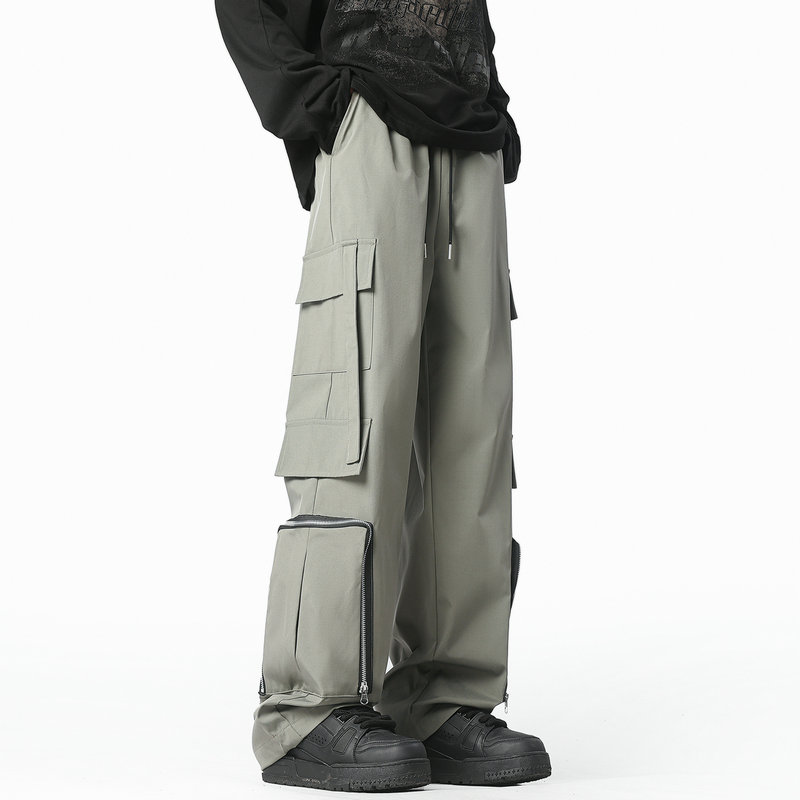 Cargo Jogger Pants - بنطلونات رجالية عصرية فضفاضة، سراويل رياضية،