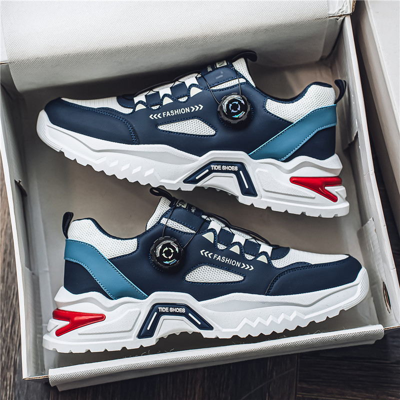 Mens Fashion Trainers - أحذية رياضية كاجوال عصرية بإبزيم دوار