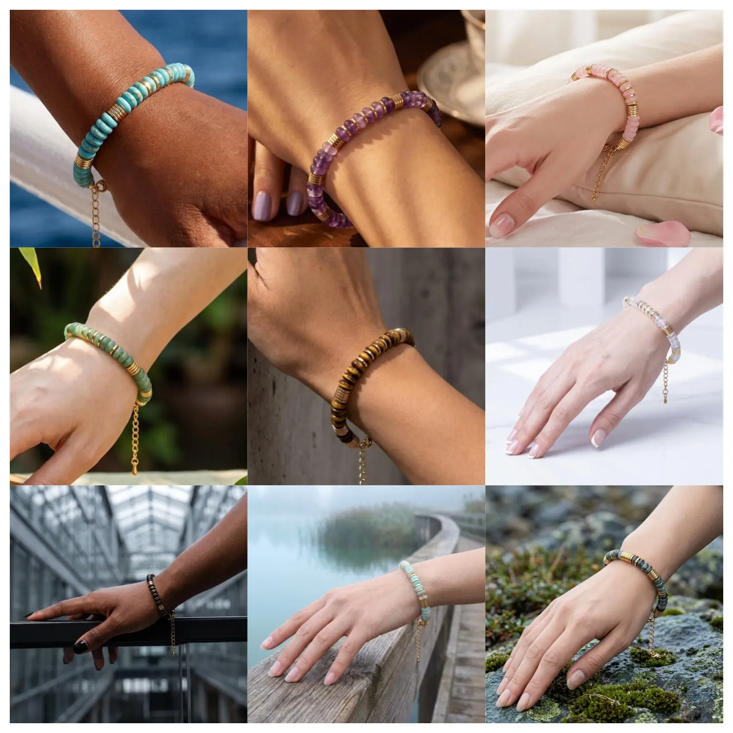 سوار من الأحجار الكريمة بخرز د - مراجعة Mens Fashion Discord وسعره