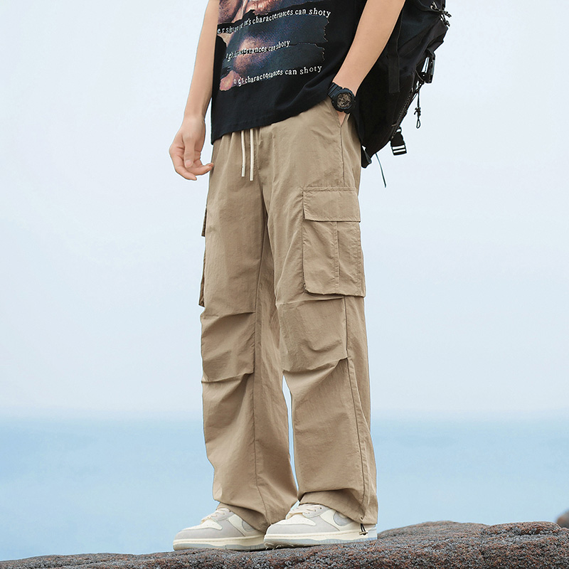 بنطلون كارجو رجالي صيفي فضفاض، - مراجعة Cargo Jogger Pants وسعره