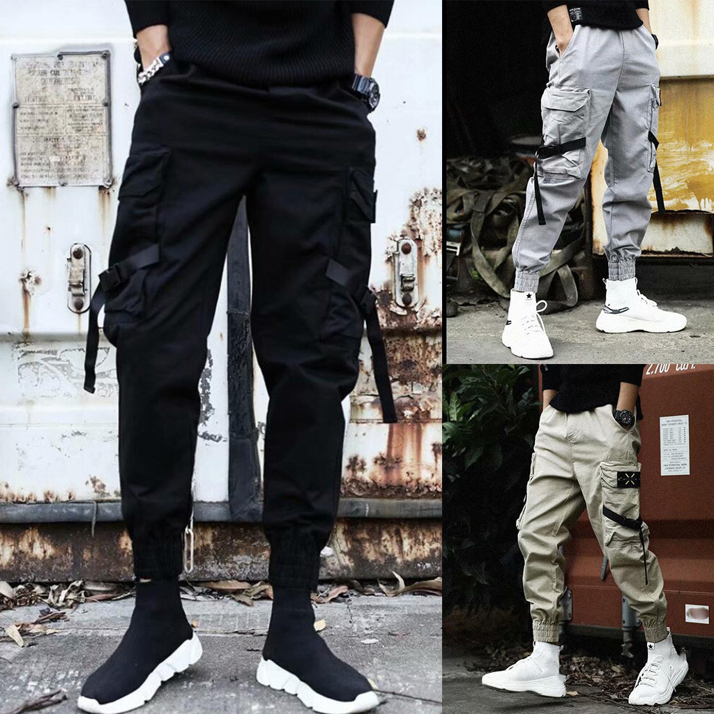 بنطلون كارجو فضفاض للرجال، ملا - مراجعة Cargo Jogger Pants وسعره