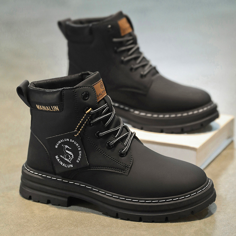 الكلاسيكية الرجال أحذية عالية  - مراجعة Mens Fashion Trainers وسعره