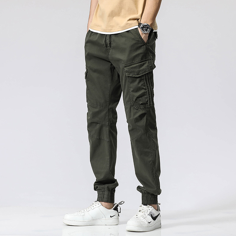 بنطلون رجالي رياضي كارجو متعدد - مراجعة Cargo Jogger Pants وسعره