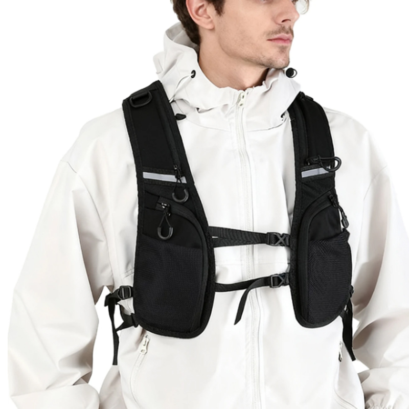 حقيبة صدر بتصميم عاكس للضوء، ح - مراجعة Tactical Vest Men وسعره