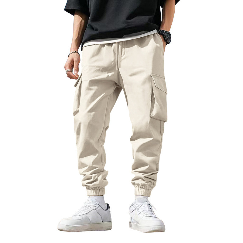 بنطلون رجالي متعدد الجيوب بخصر - مراجعة Cargo Jogger Pants وسعره