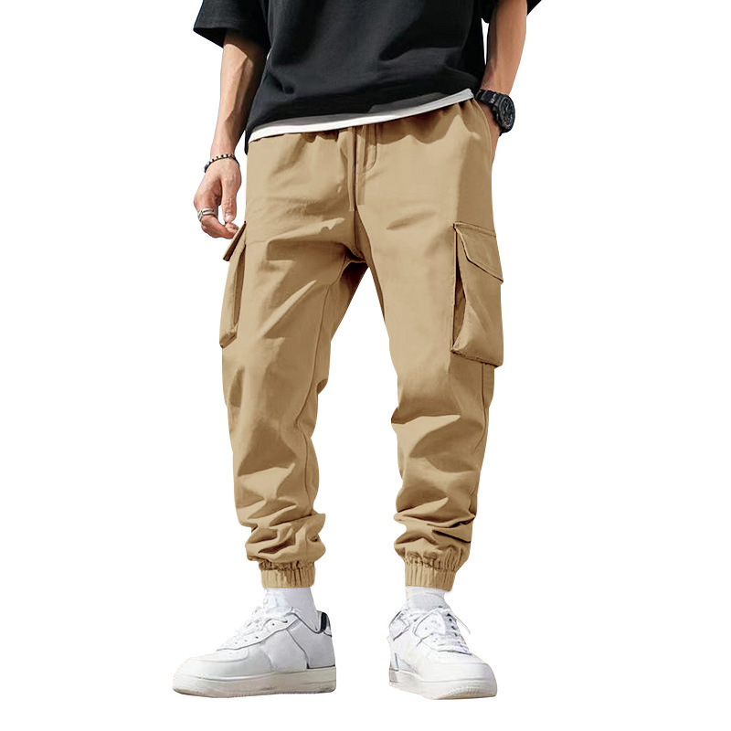 بنطلون رجالي متعدد الجيوب بخصر - مراجعة Cargo Jogger Pants وسعره