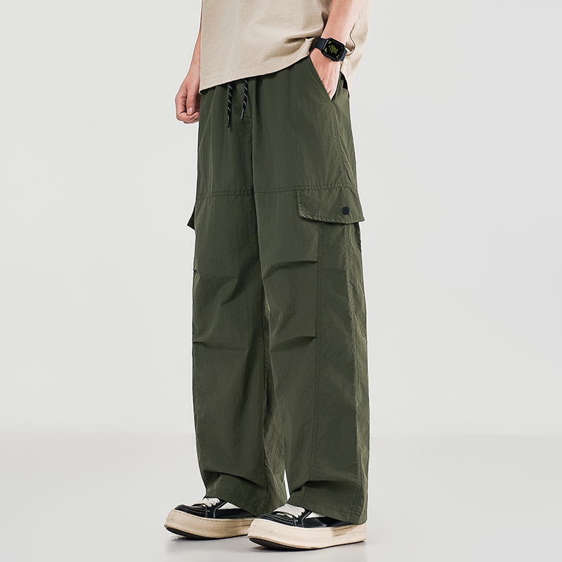 بنطلون رجالي واسع الساق للعمل  - مراجعة Cargo Jogger Pants وسعره