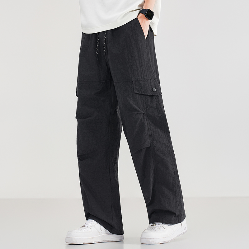 بنطلون رجالي واسع الساق للعمل  - مراجعة Cargo Jogger Pants وسعره