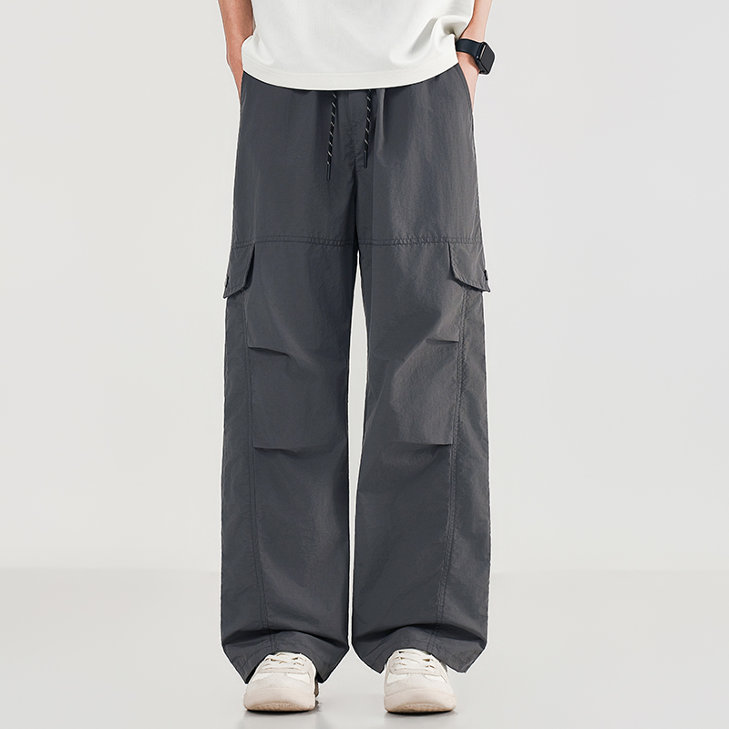 بنطلون رجالي واسع الساق للعمل  - مراجعة Cargo Jogger Pants وسعره