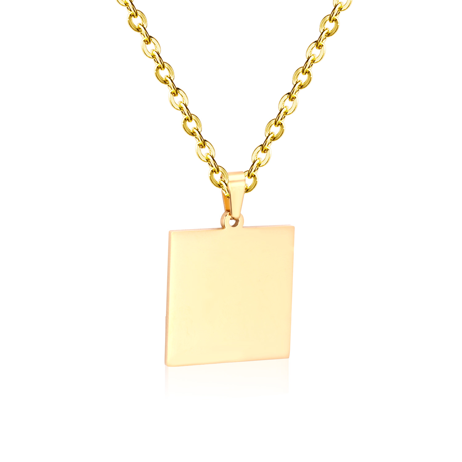 LUXUSTEEL علامة بسيطة قلادة قل - مراجعة Mens Fashion Discord وسعره