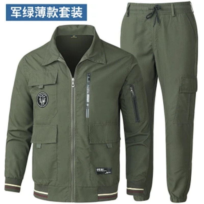 طقم ملابس عمل صيفي للرجال من ا - مراجعة Cargo Jogger Pants وسعره