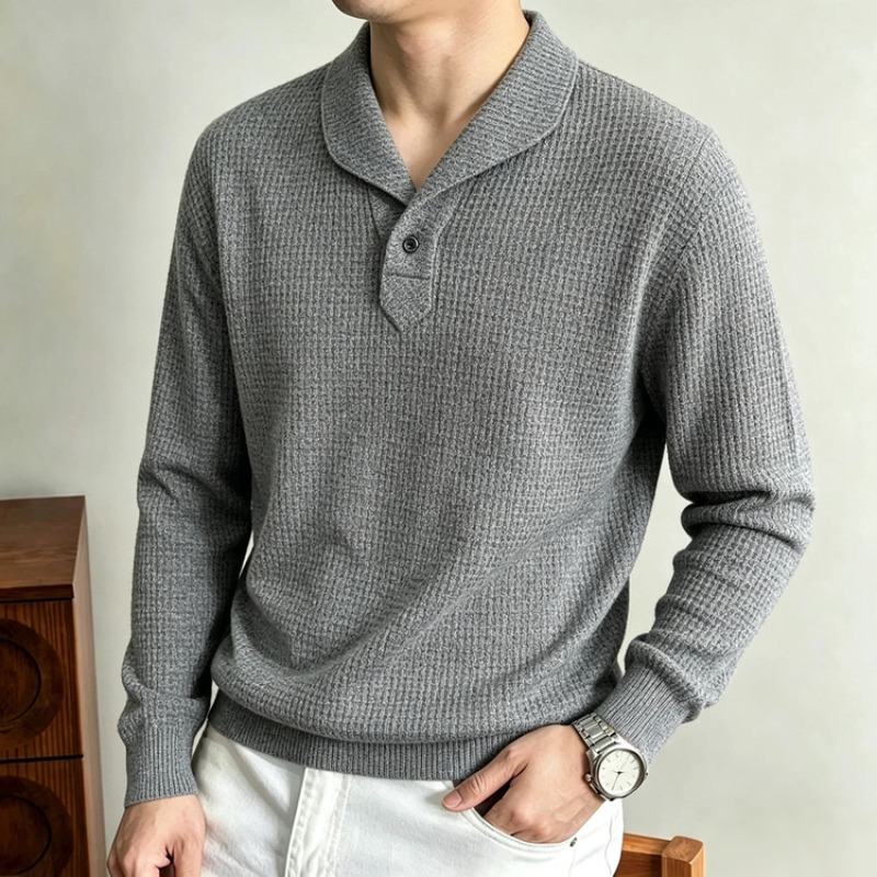 قميص بولو رجالي جديد بأكمام طو - مراجعة Polo Shirt Slim وسعره
