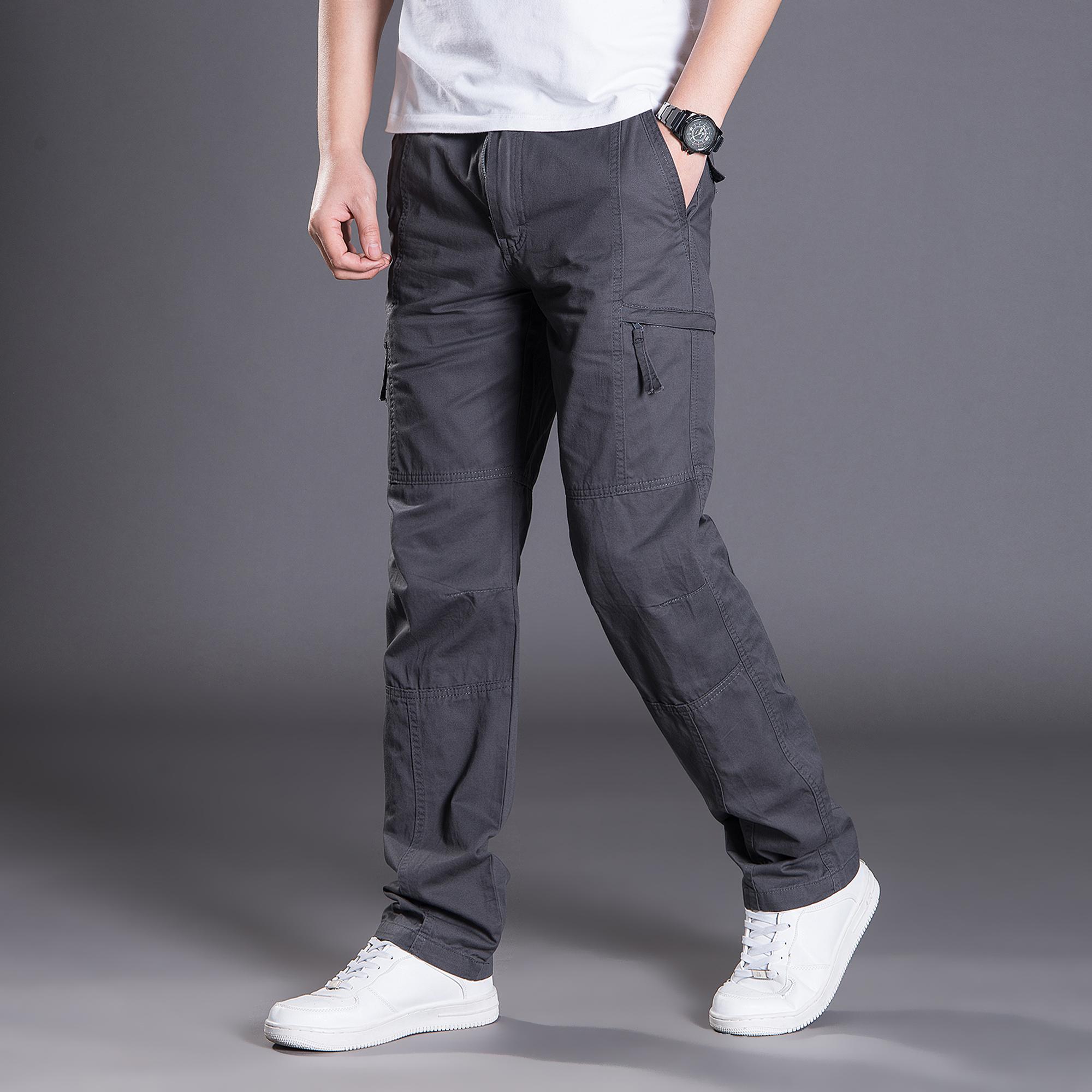 بنطلون رجالي كارجو للعمل، بنطل - مراجعة Cargo Jogger Pants وسعره