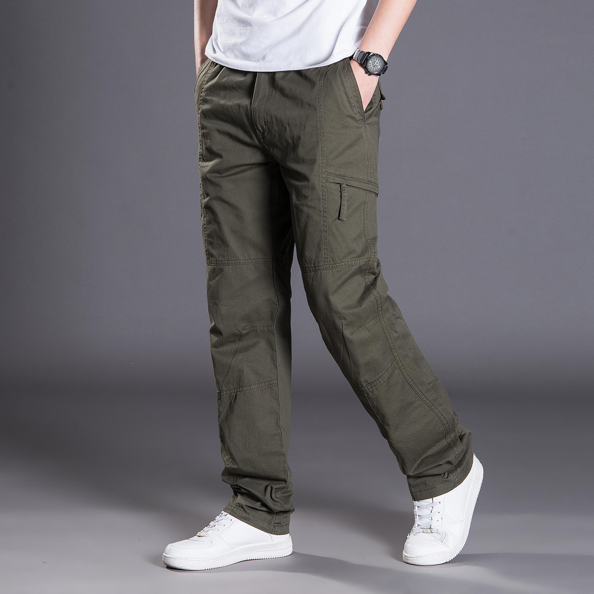 بنطلون رجالي كارجو للعمل، بنطل - مراجعة Cargo Jogger Pants وسعره