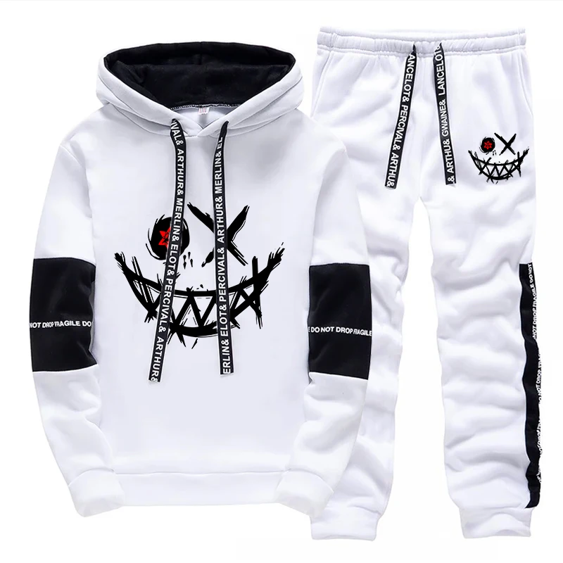 طقم رجالي/هودي/بنطلون خريف 202 - مراجعة Mens Fashion Streetwear وسعره