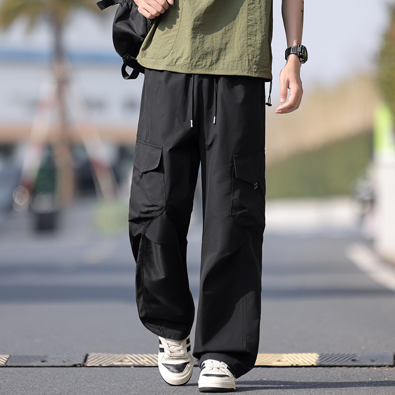 بنطلون رياضي كوري عصري للرجال  - مراجعة Cargo Jogger Pants وسعره
