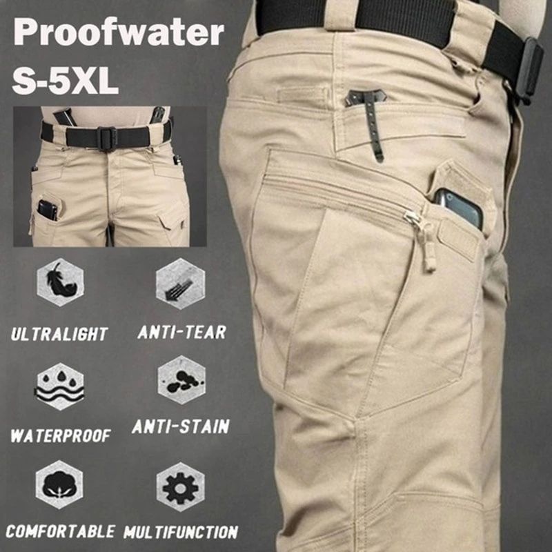 الرجال السراويل البضائع الانيق - مراجعة Cargo Jogger Pants وسعره